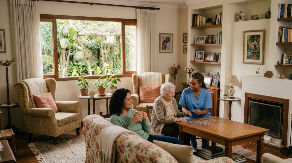 É possível cuidar de um parente com Alzheimer em casa?